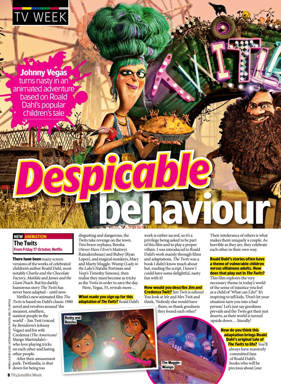 TV & Satellite Week Preview Pages