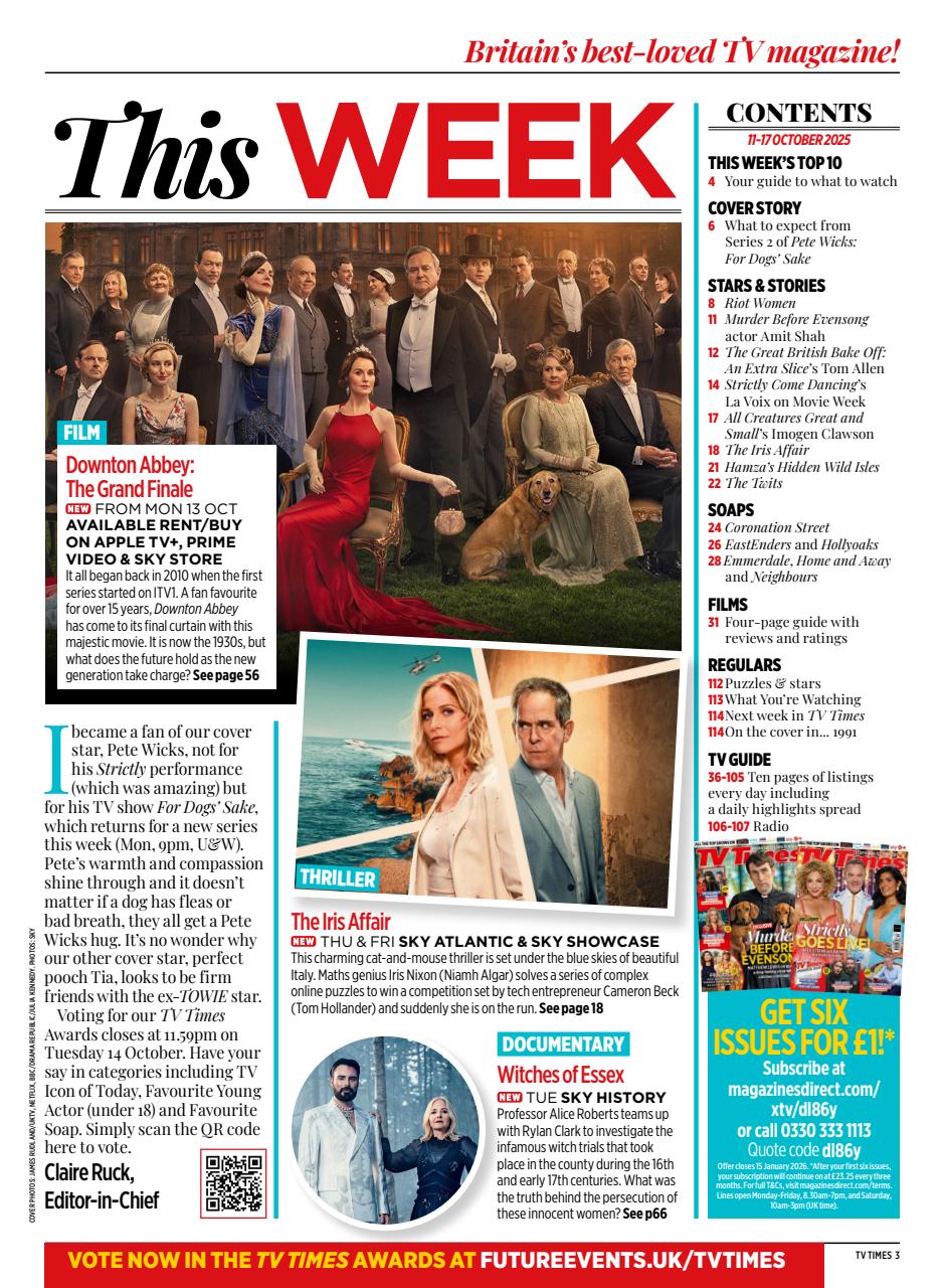 TV Times Preview Pages