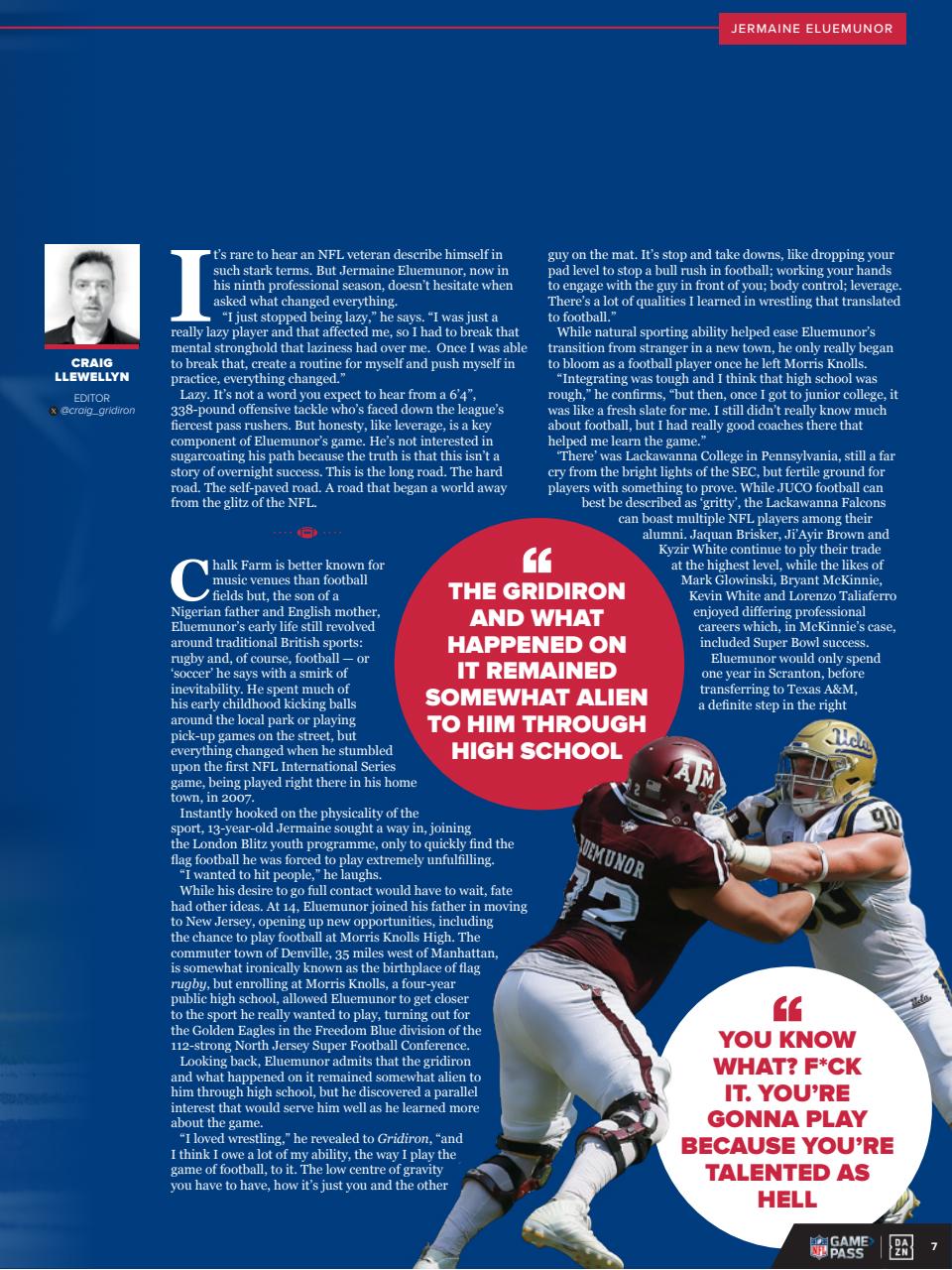 Gridiron Preview Pages