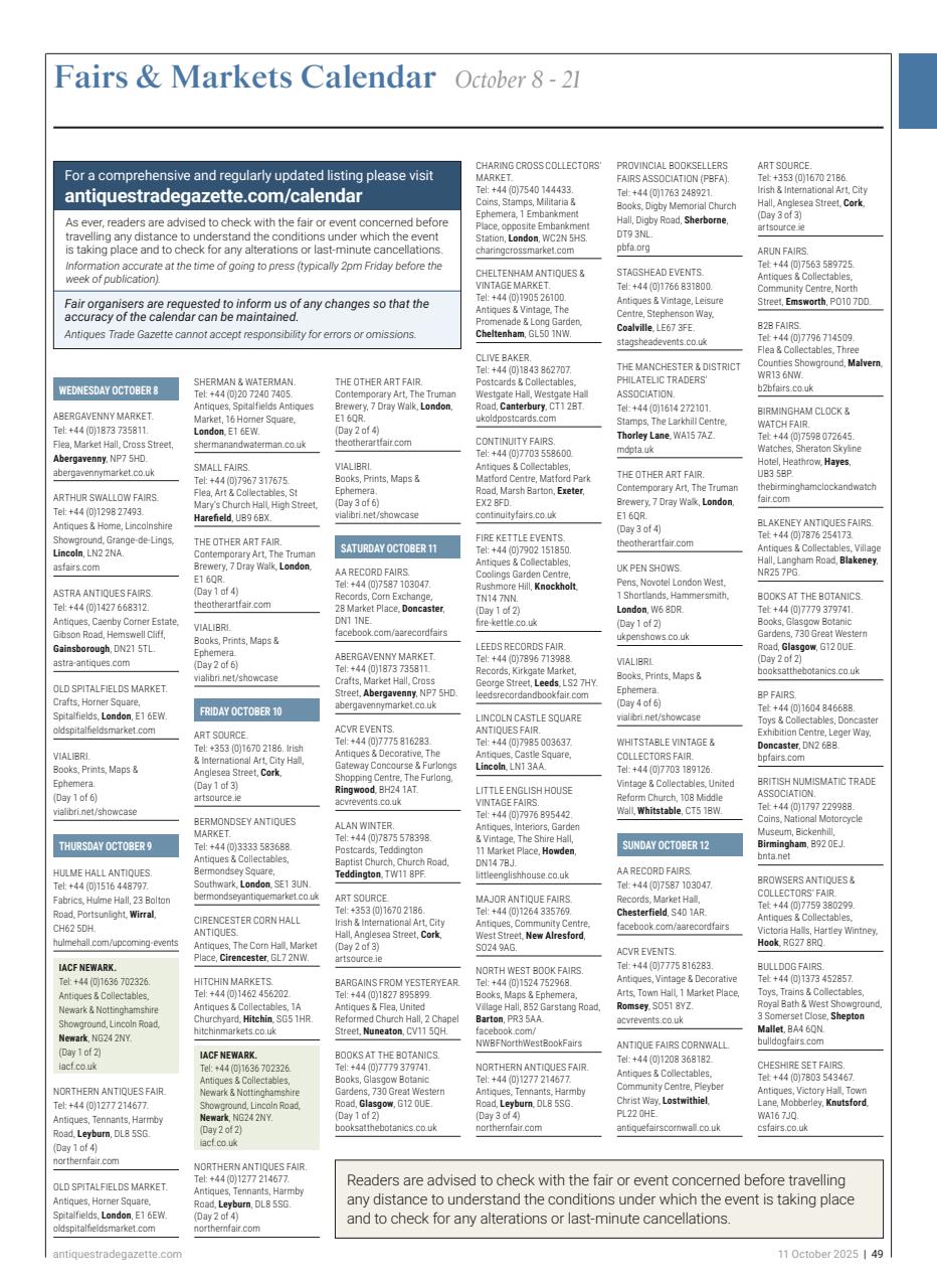 Antiques Trade Gazette Preview Pages