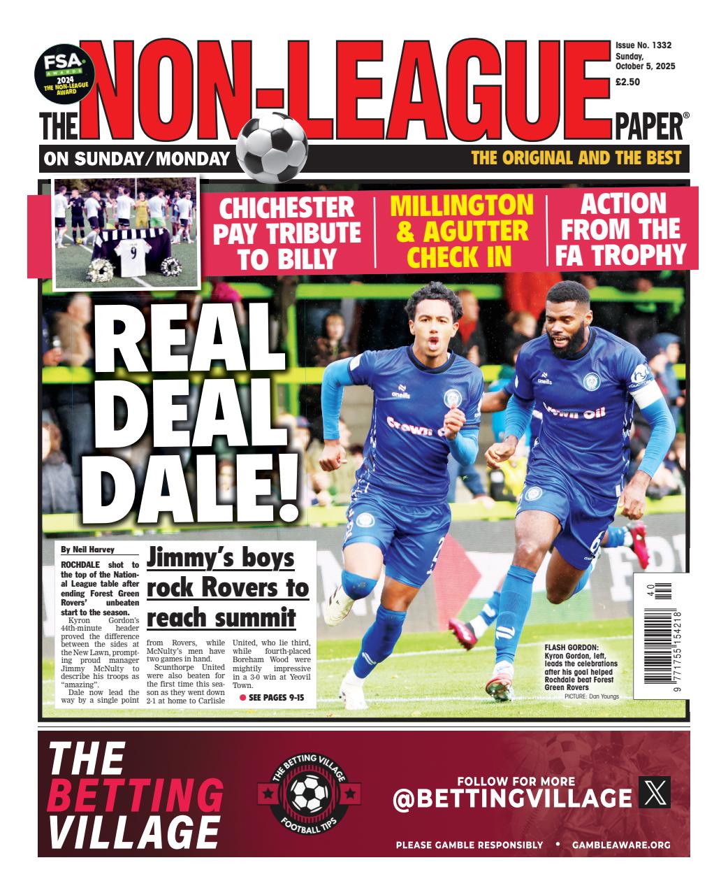 The Non-League Football Paper Preview Pages