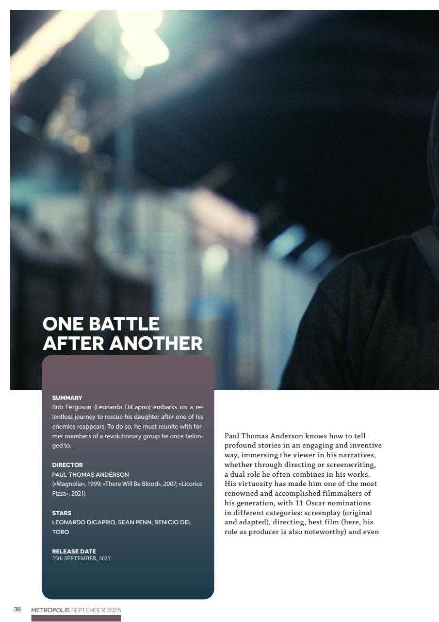 METROPOLIS Preview Pages