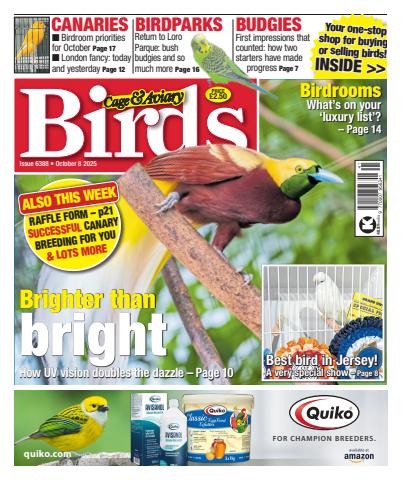 Cage & Aviary Birds issue 8th October 2025