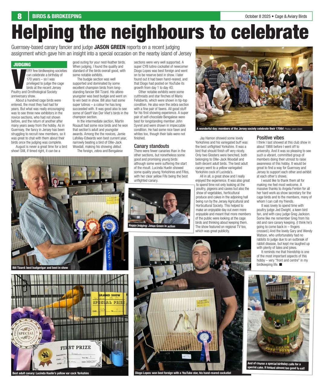 Cage & Aviary Birds Preview Pages