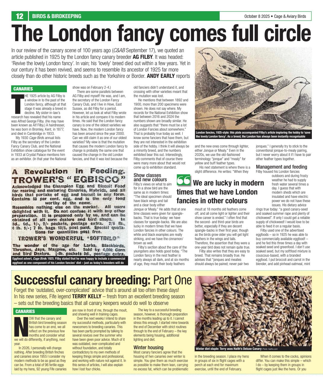 Cage & Aviary Birds Preview Pages