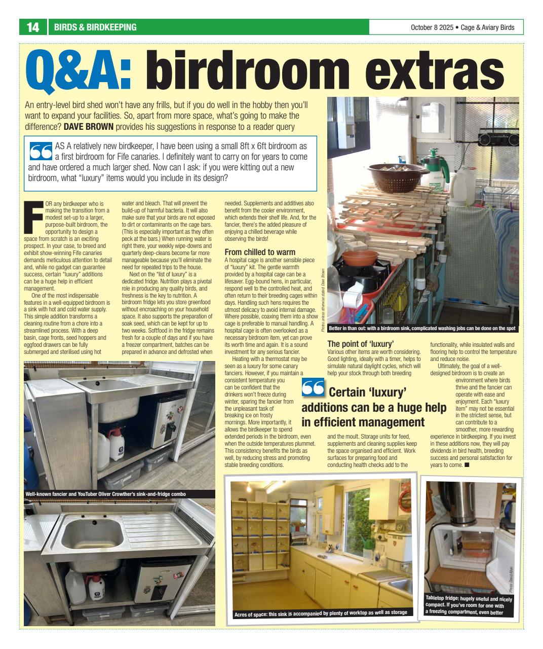 Cage & Aviary Birds Preview Pages