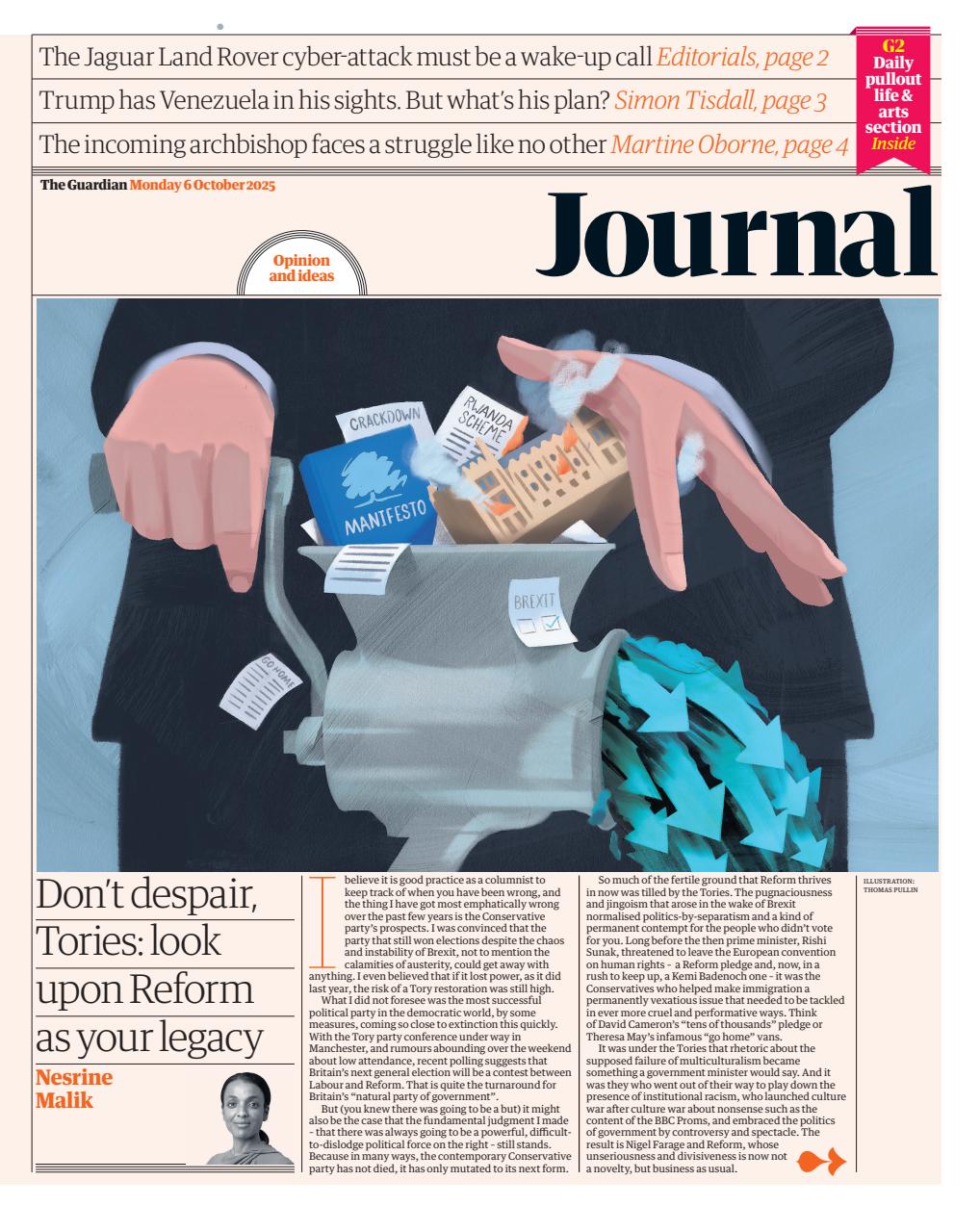 The Guardian Newspaper Preview Pages