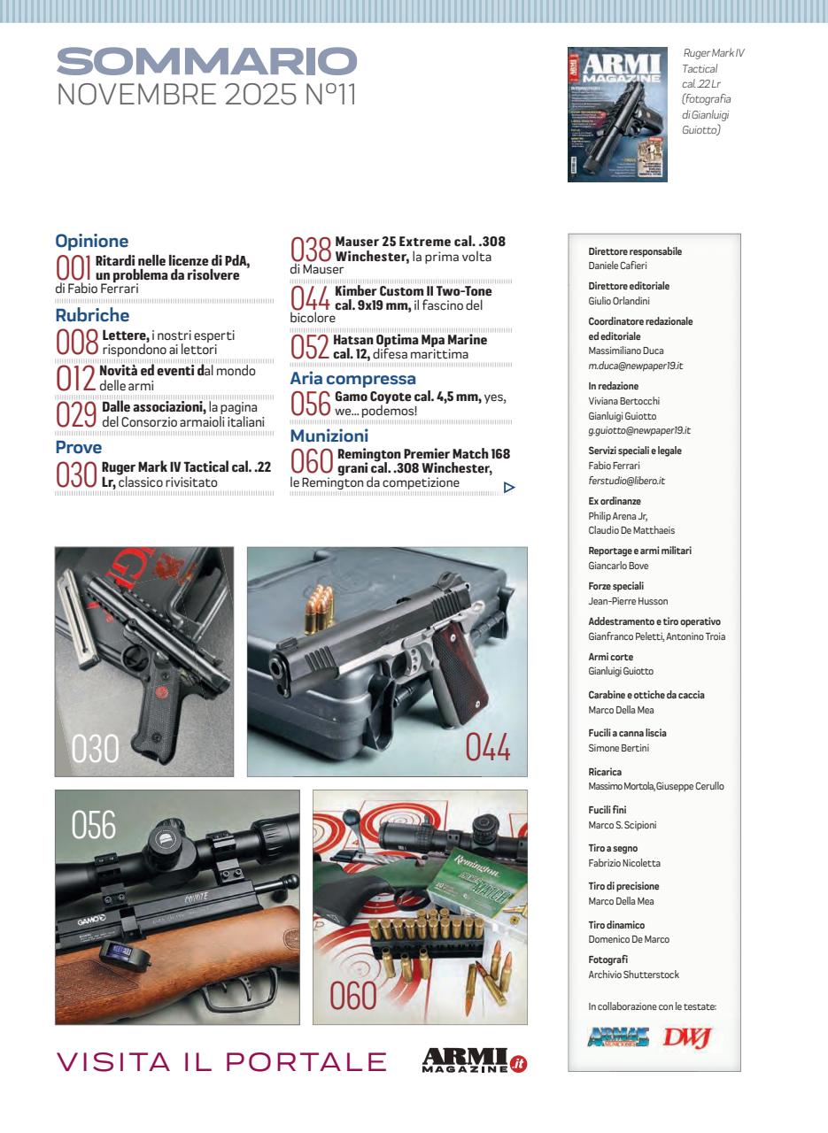 ARMI MAGAZINE Preview Pages