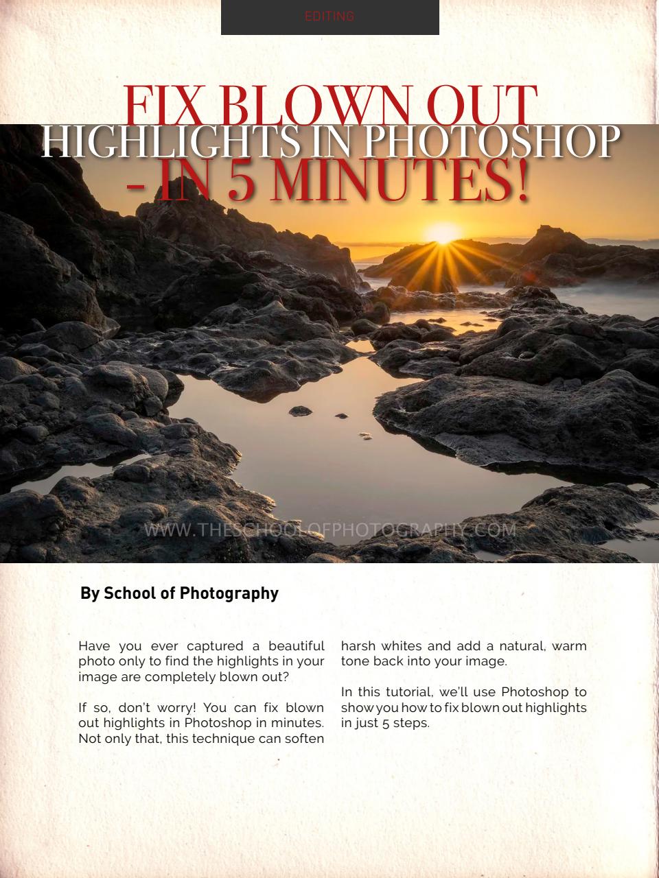 Photography Masterclass Magazine Preview Pages