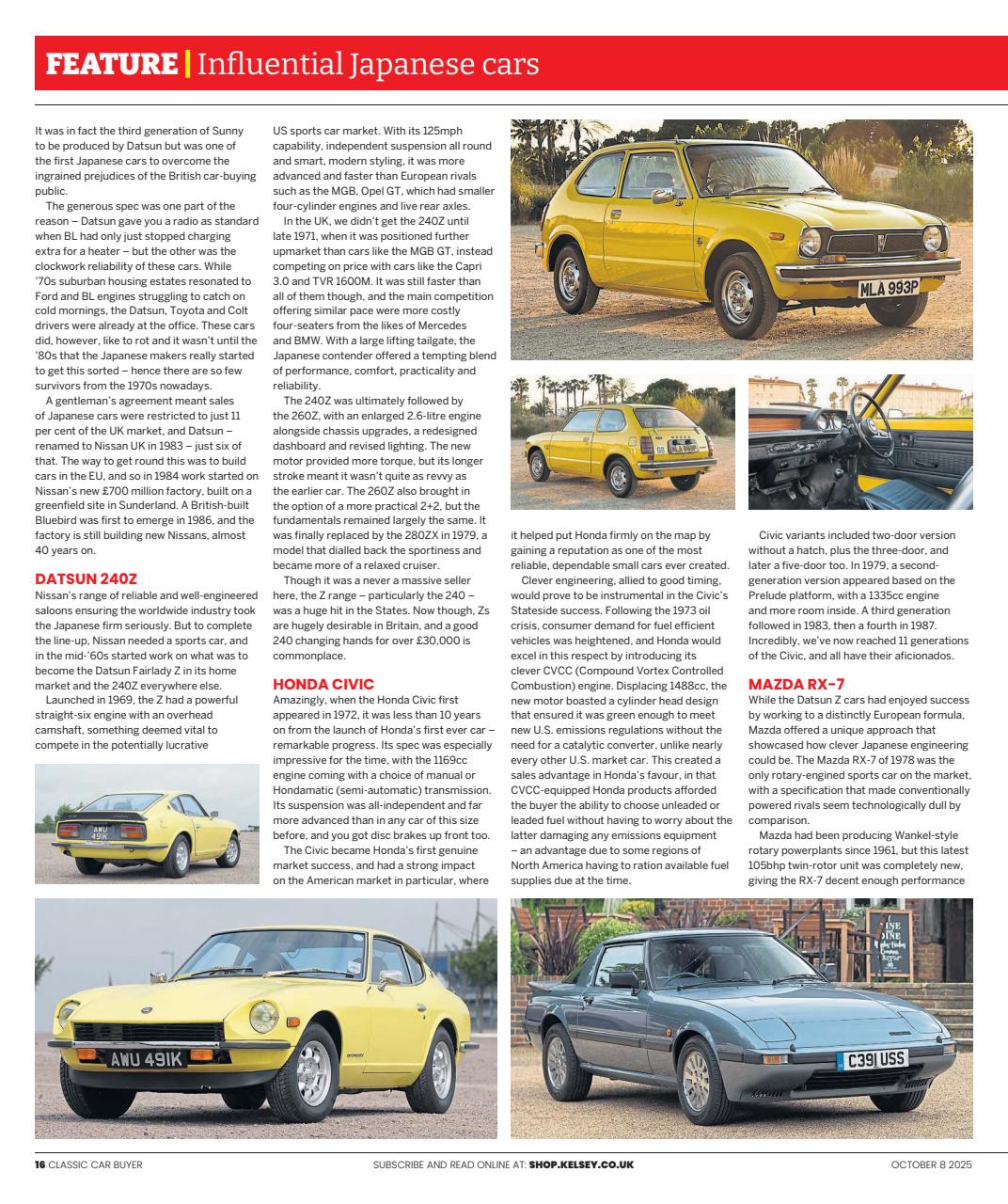 Classic Car Buyer Preview Pages