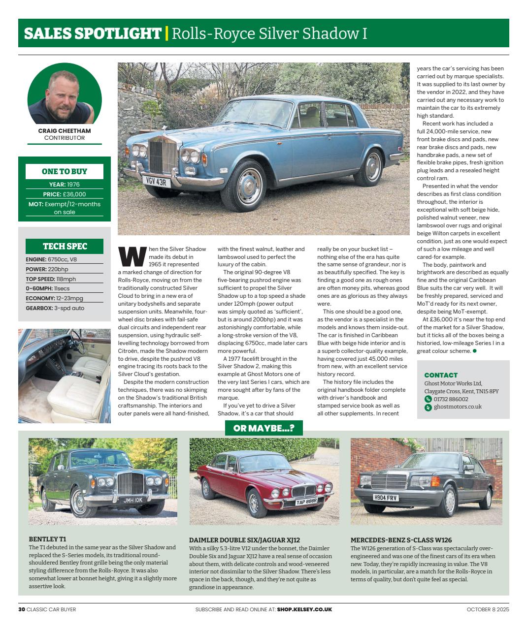 Classic Car Buyer Preview Pages
