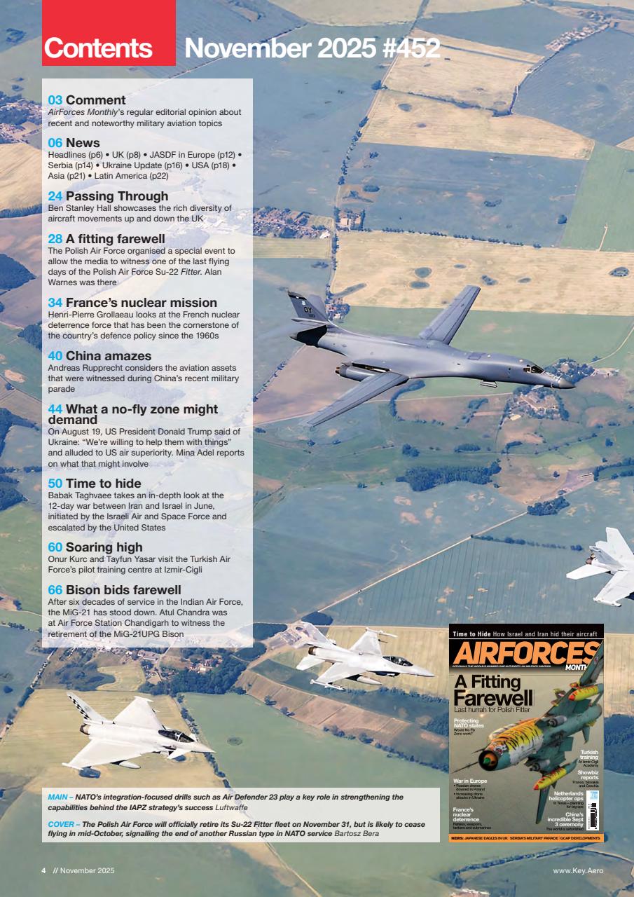 AirForces Monthly Preview Pages
