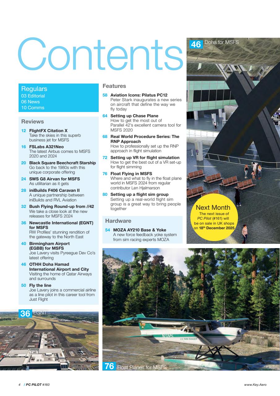 PC Pilot Preview Pages