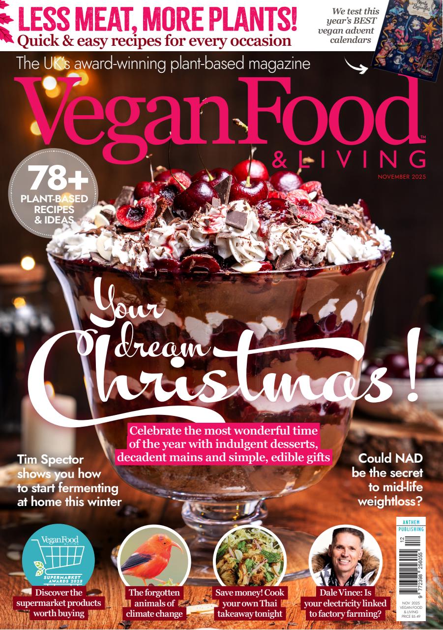 Vegan Food & Living Magazine Preview Pages
