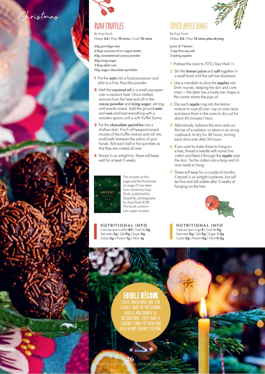 Vegan Food & Living Magazine Preview Pages