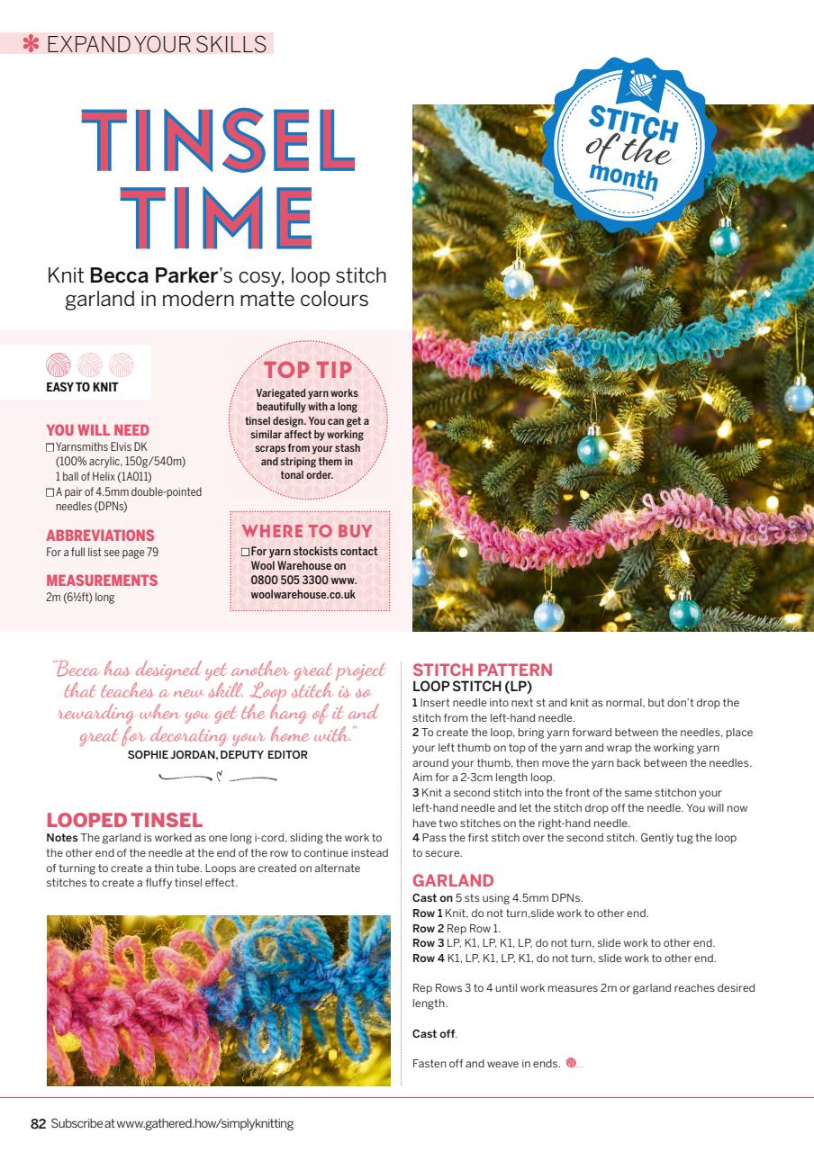 Simply Knitting Preview Pages