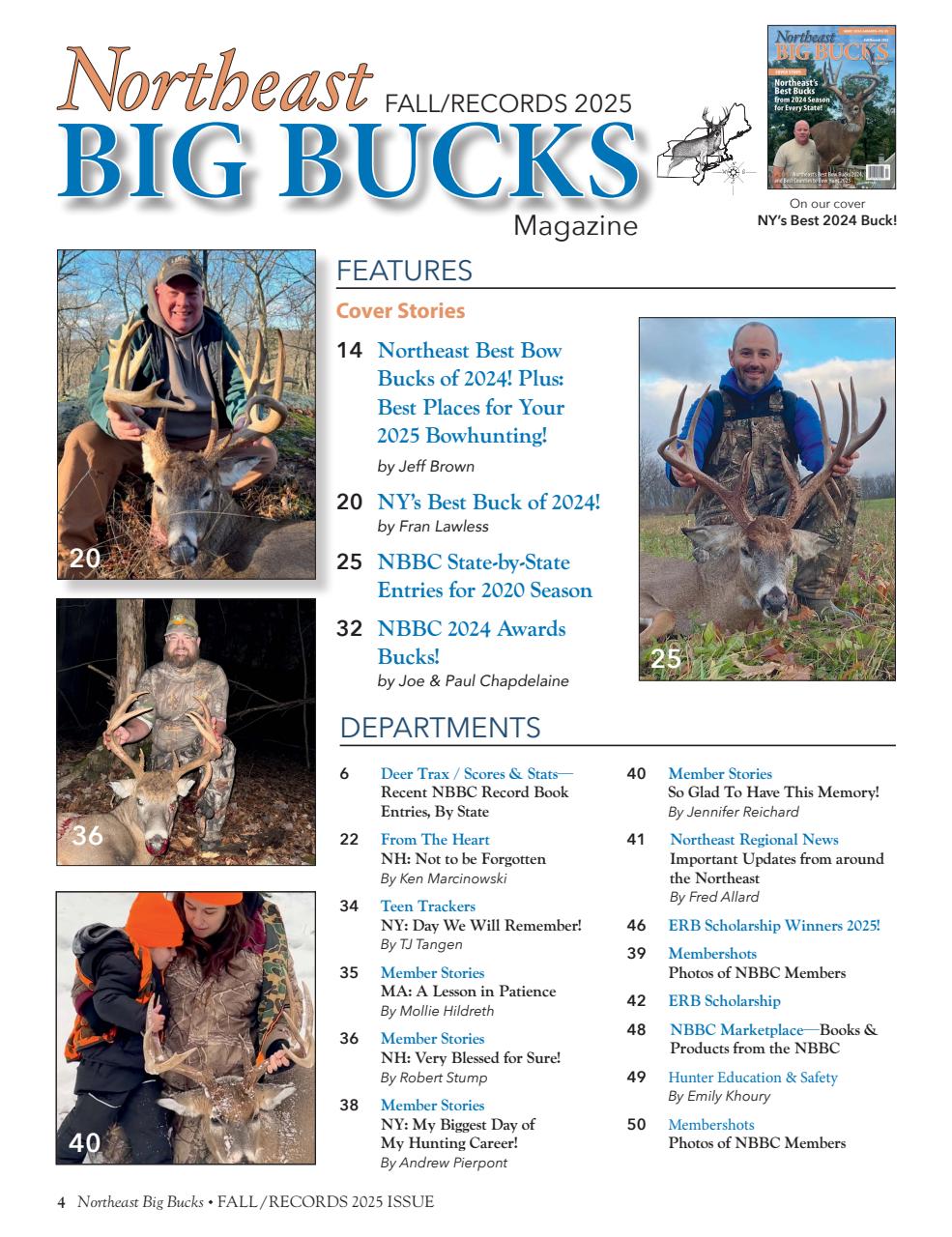 Northeast Big Bucks Preview Pages