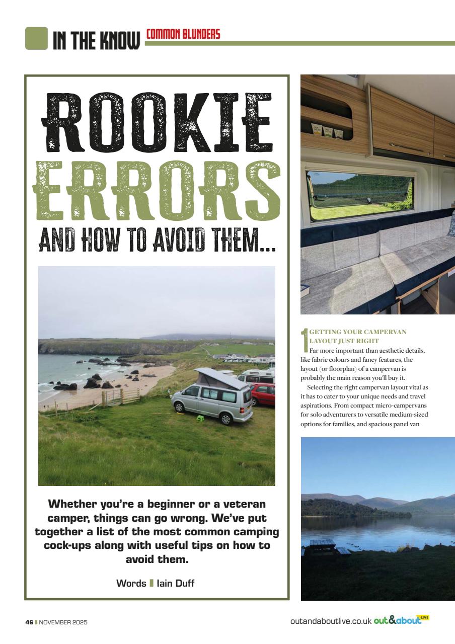 Campervan Preview Pages