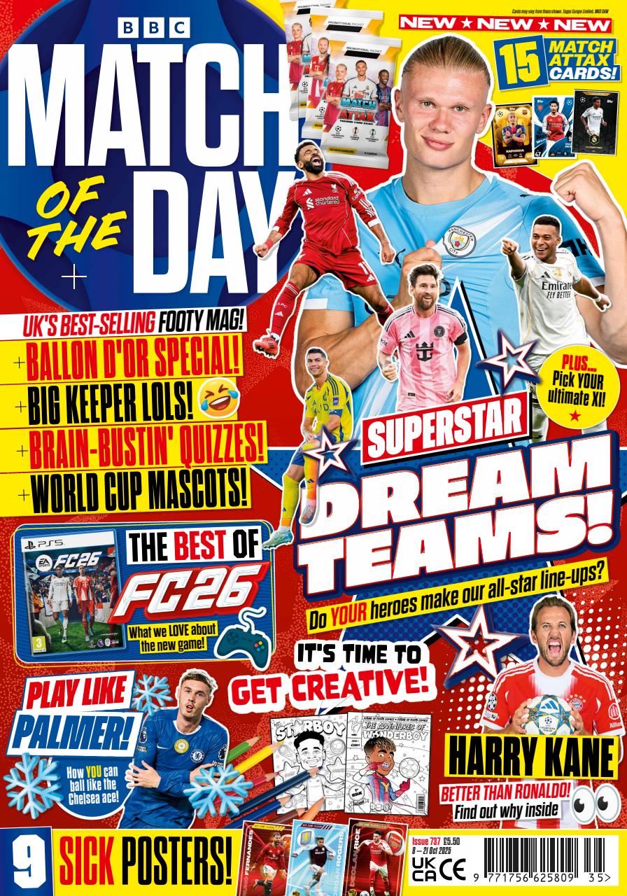 Match of the Day Preview Pages