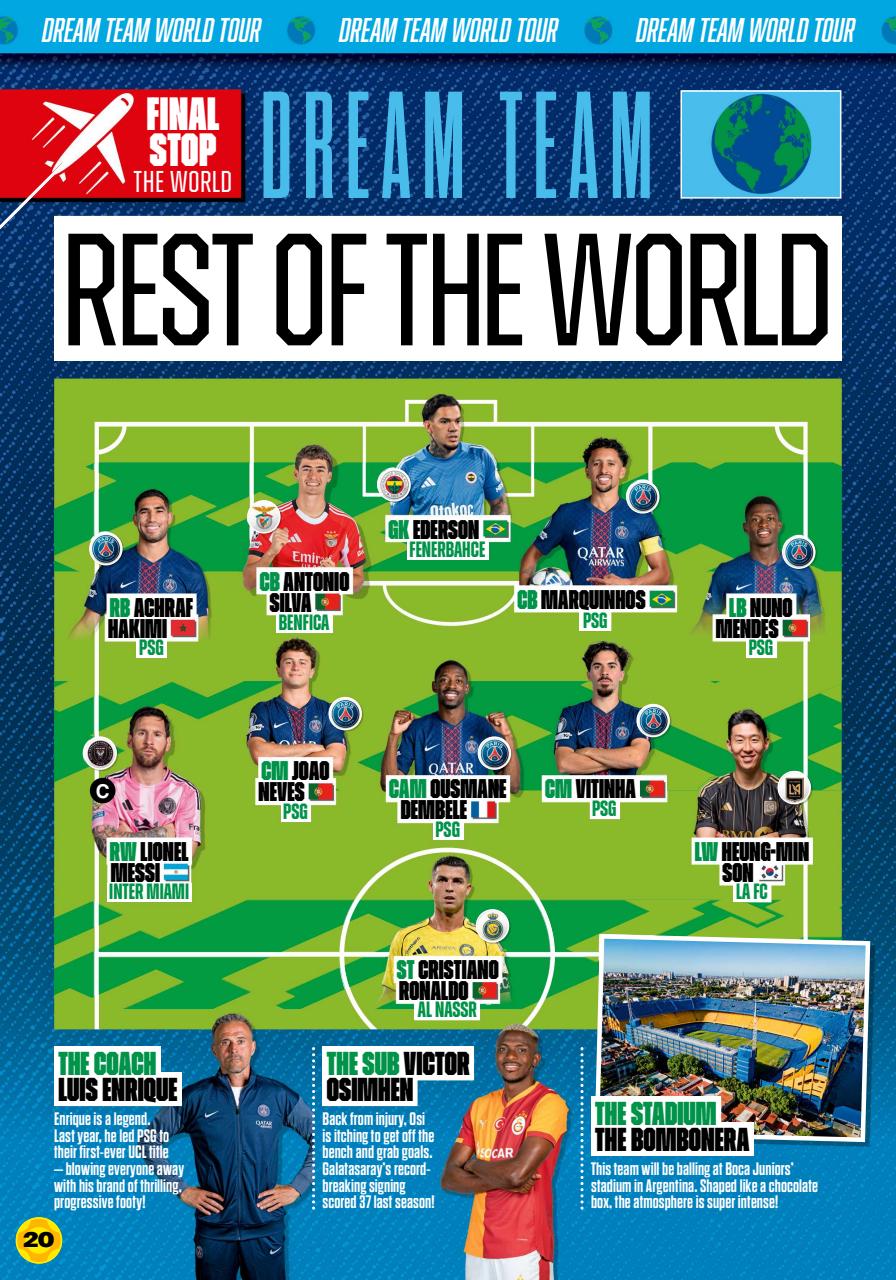 Match of the Day Preview Pages