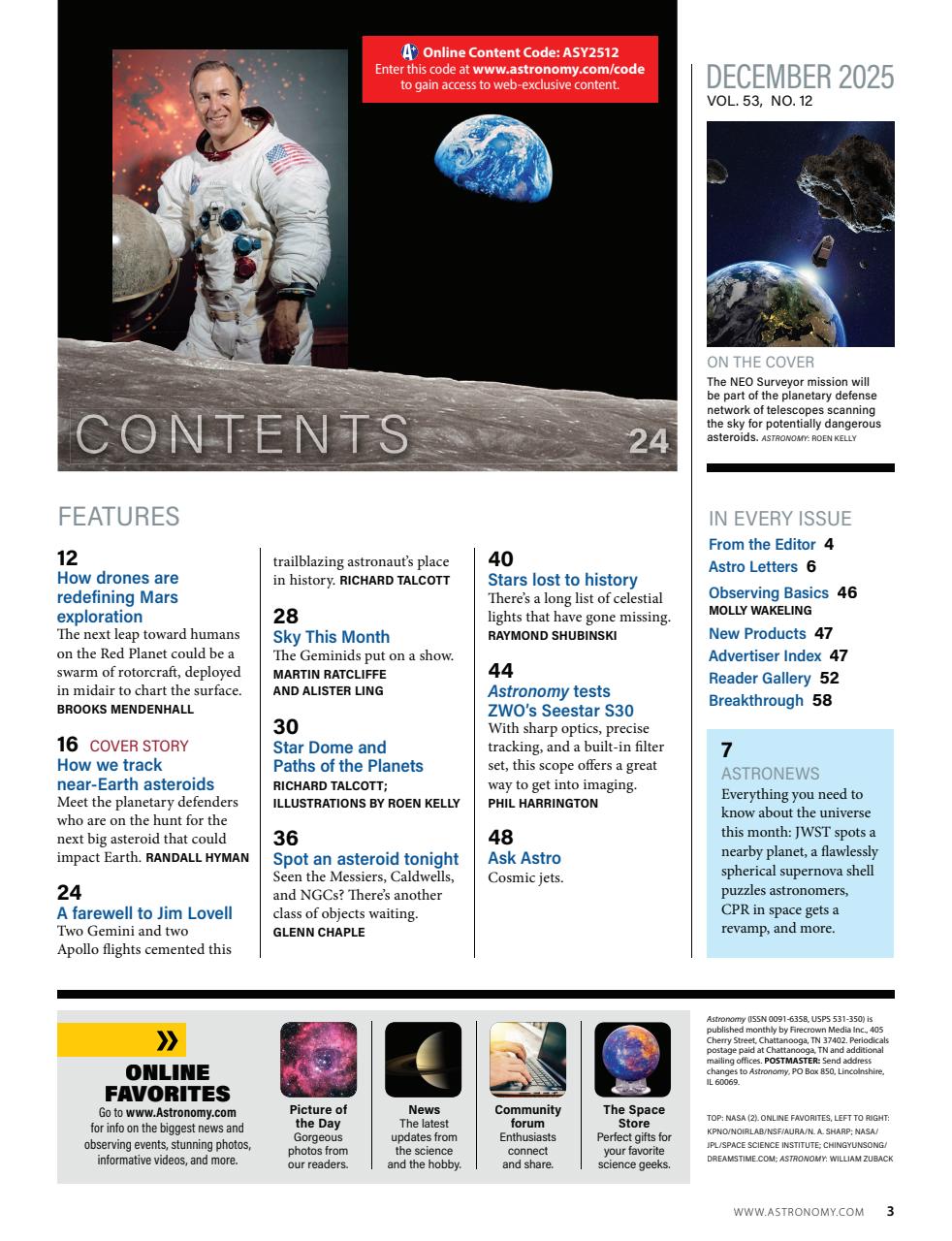Astronomy Preview Pages