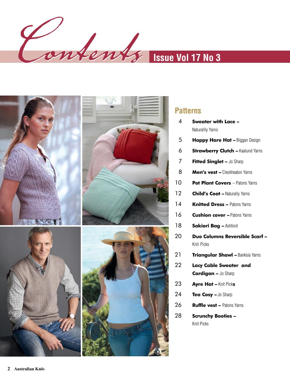 Australian Knitting Preview Pages