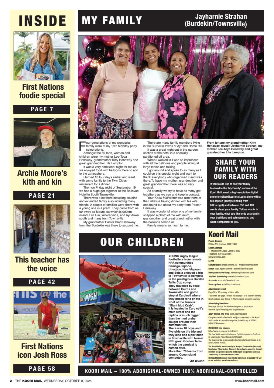 Koori Mail Preview Pages