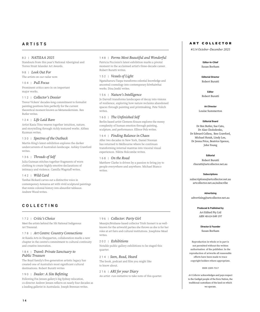 Art Collector Preview Pages