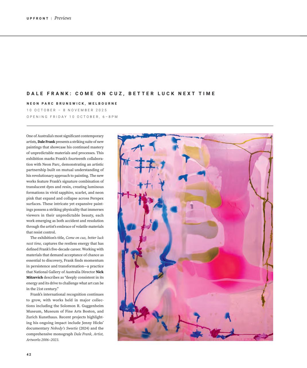 Art Collector Preview Pages