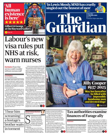 The Guardian Newspaper issue Tuesday, 07 October 2025