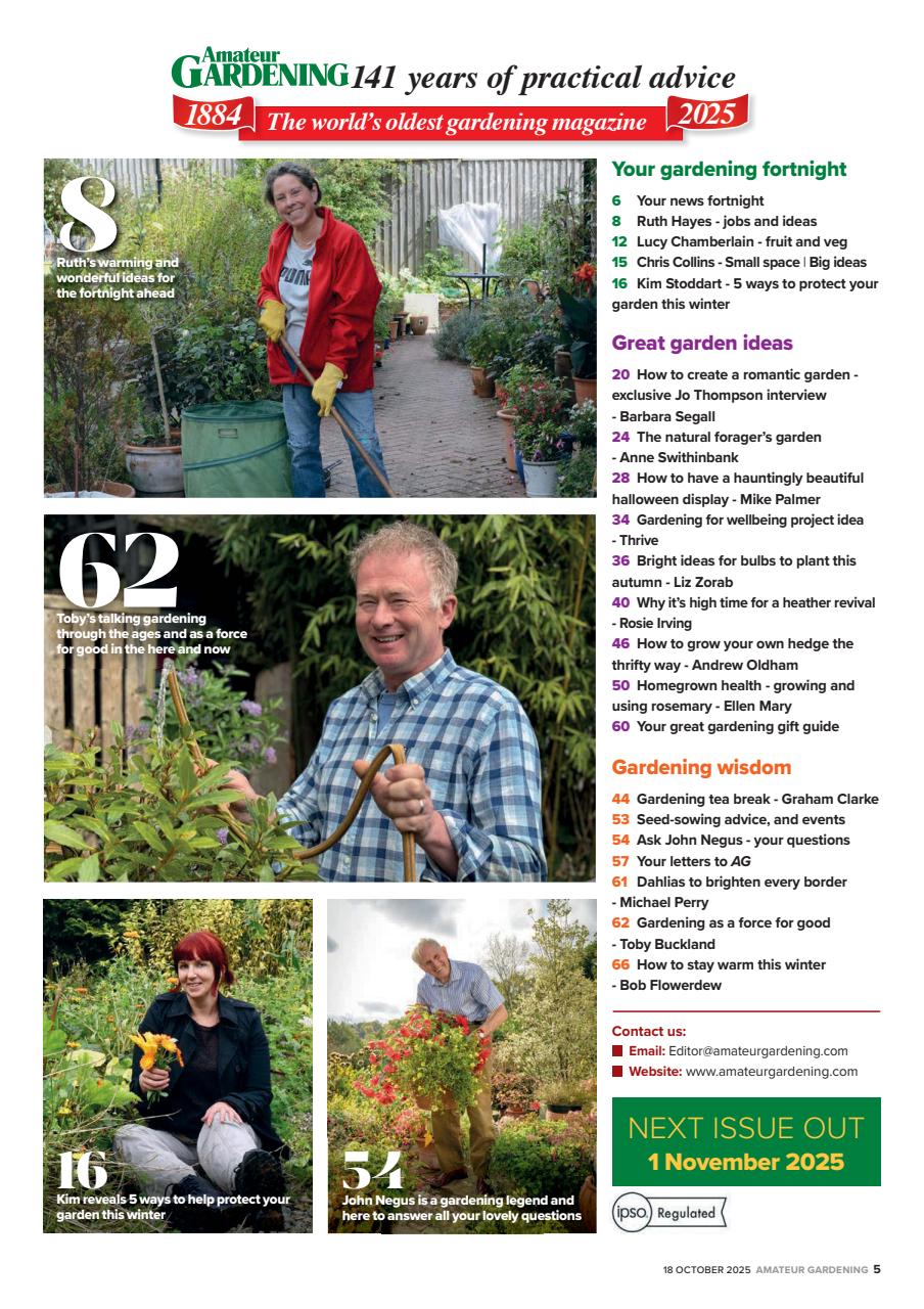 Amateur Gardening Preview Pages