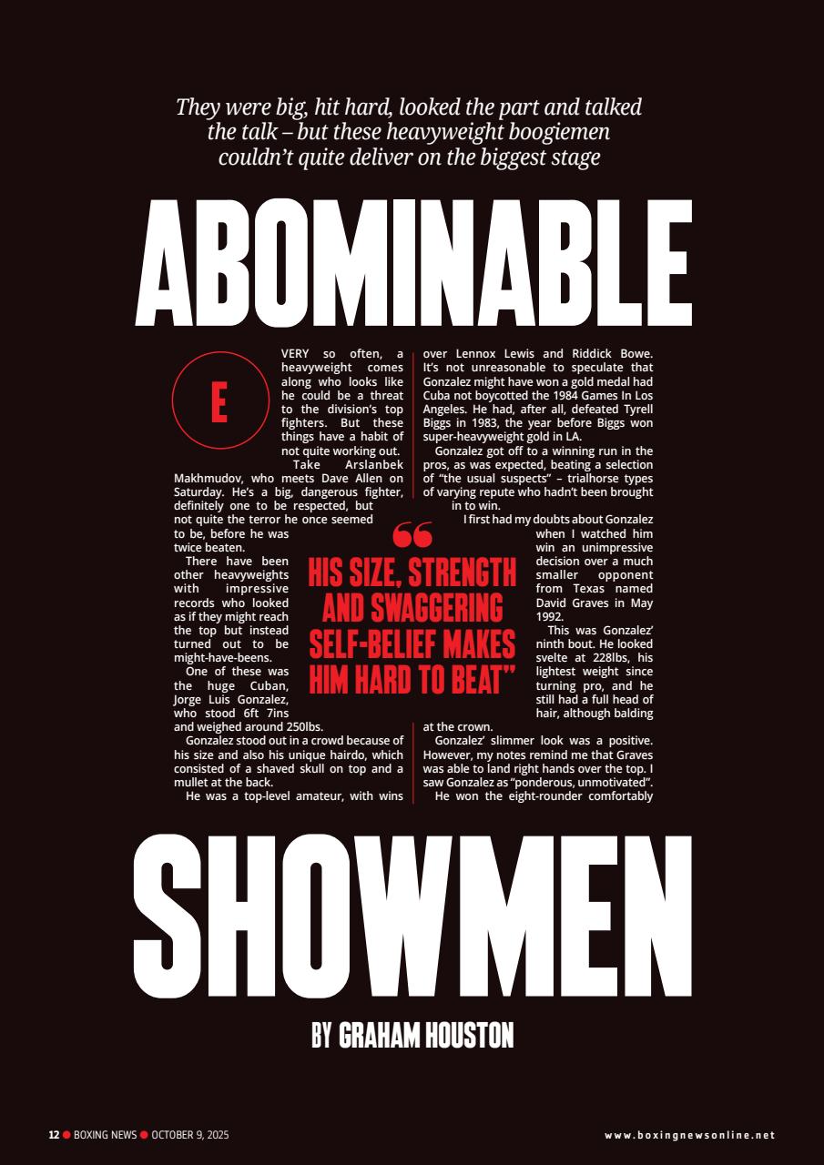 Boxing News Preview Pages