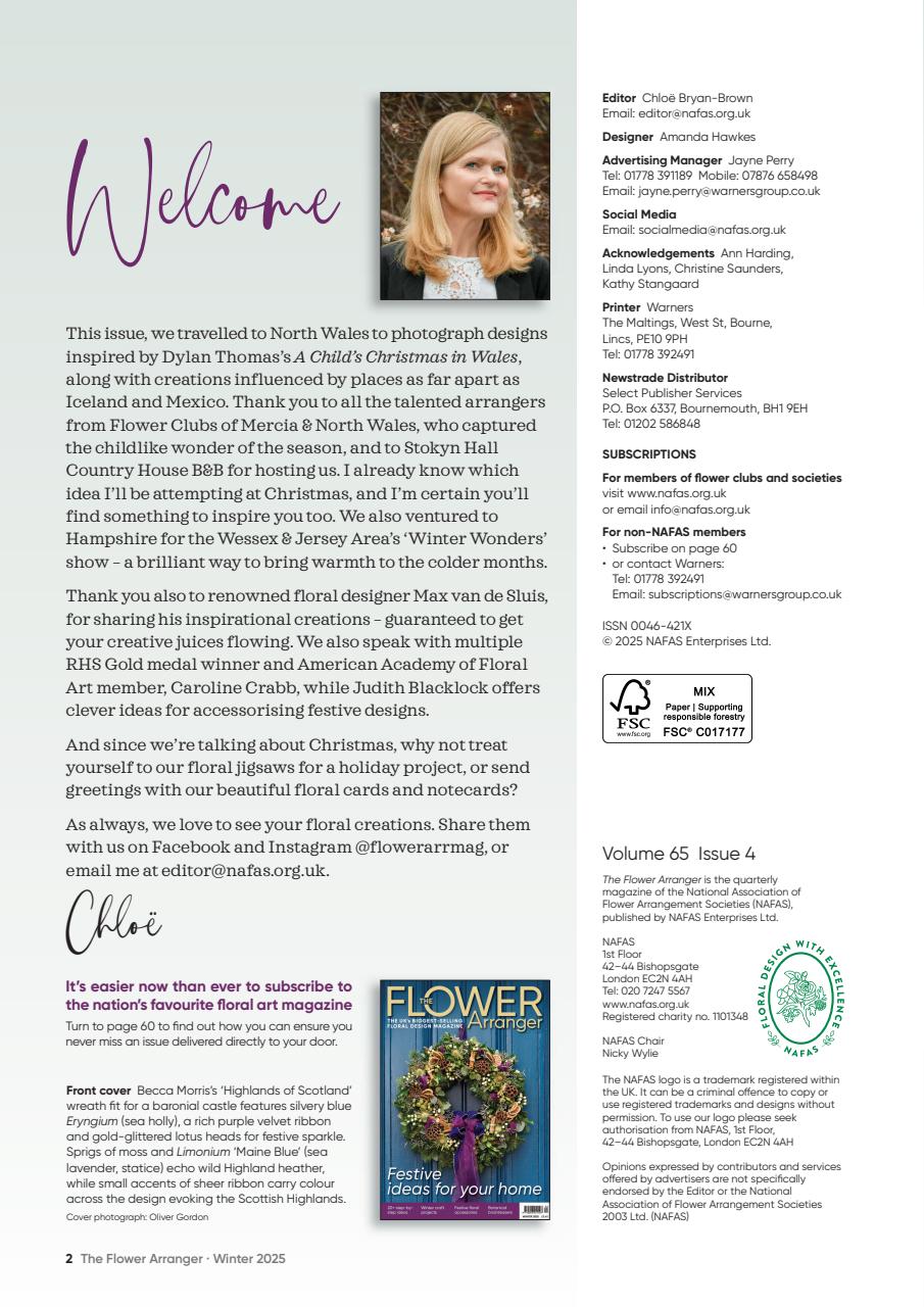 The Flower Arranger Preview Pages