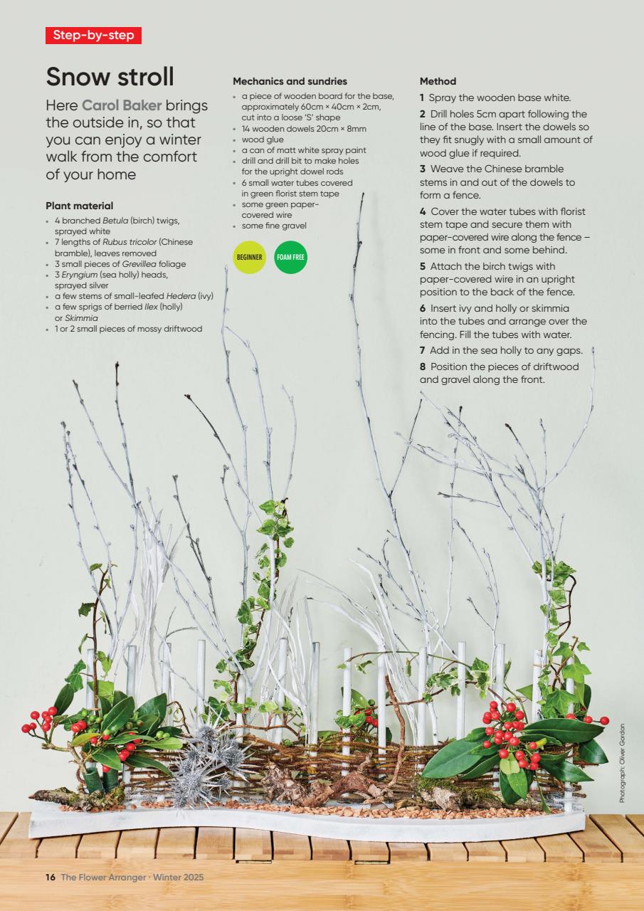 The Flower Arranger Preview Pages