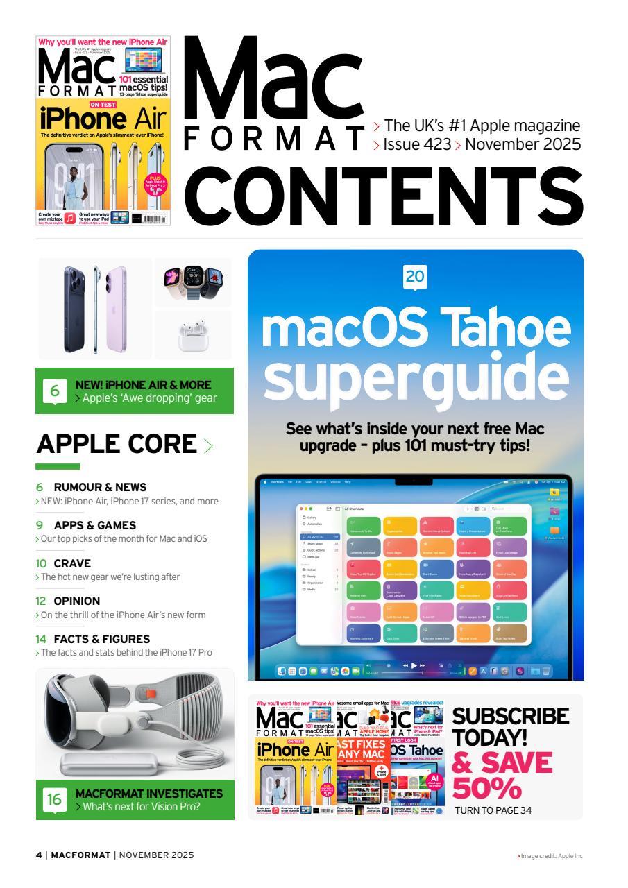 MacFormat Preview Pages