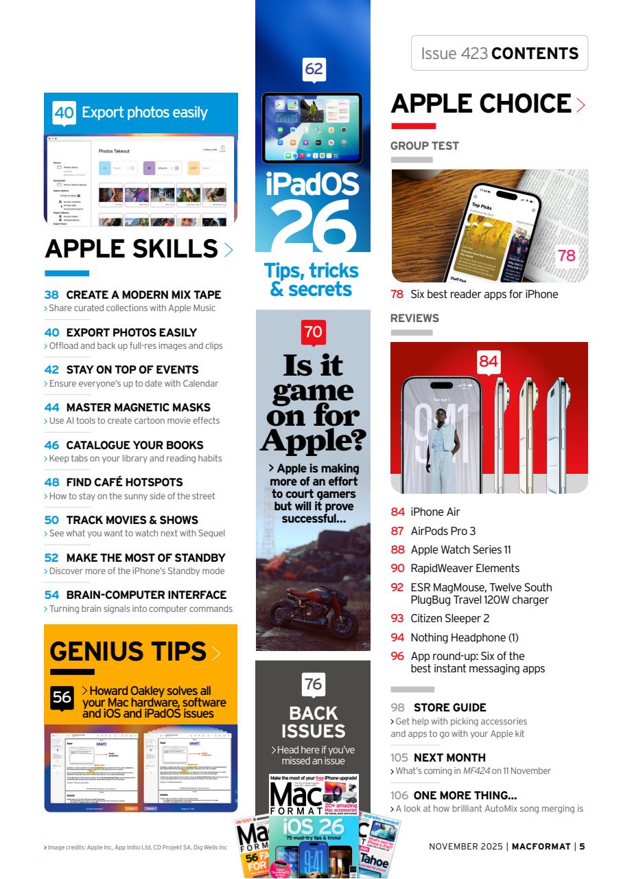 MacFormat Preview Pages
