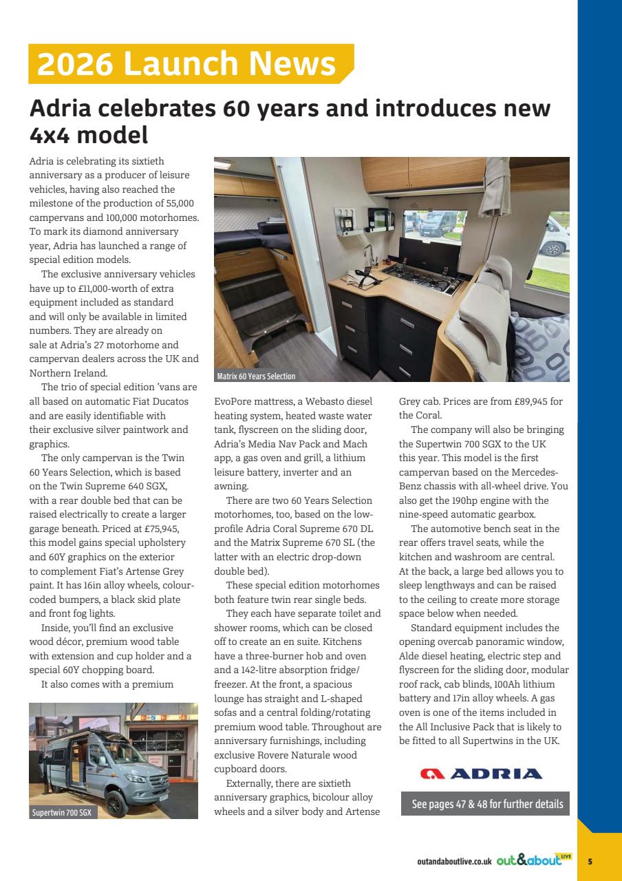 Campervan Preview Pages