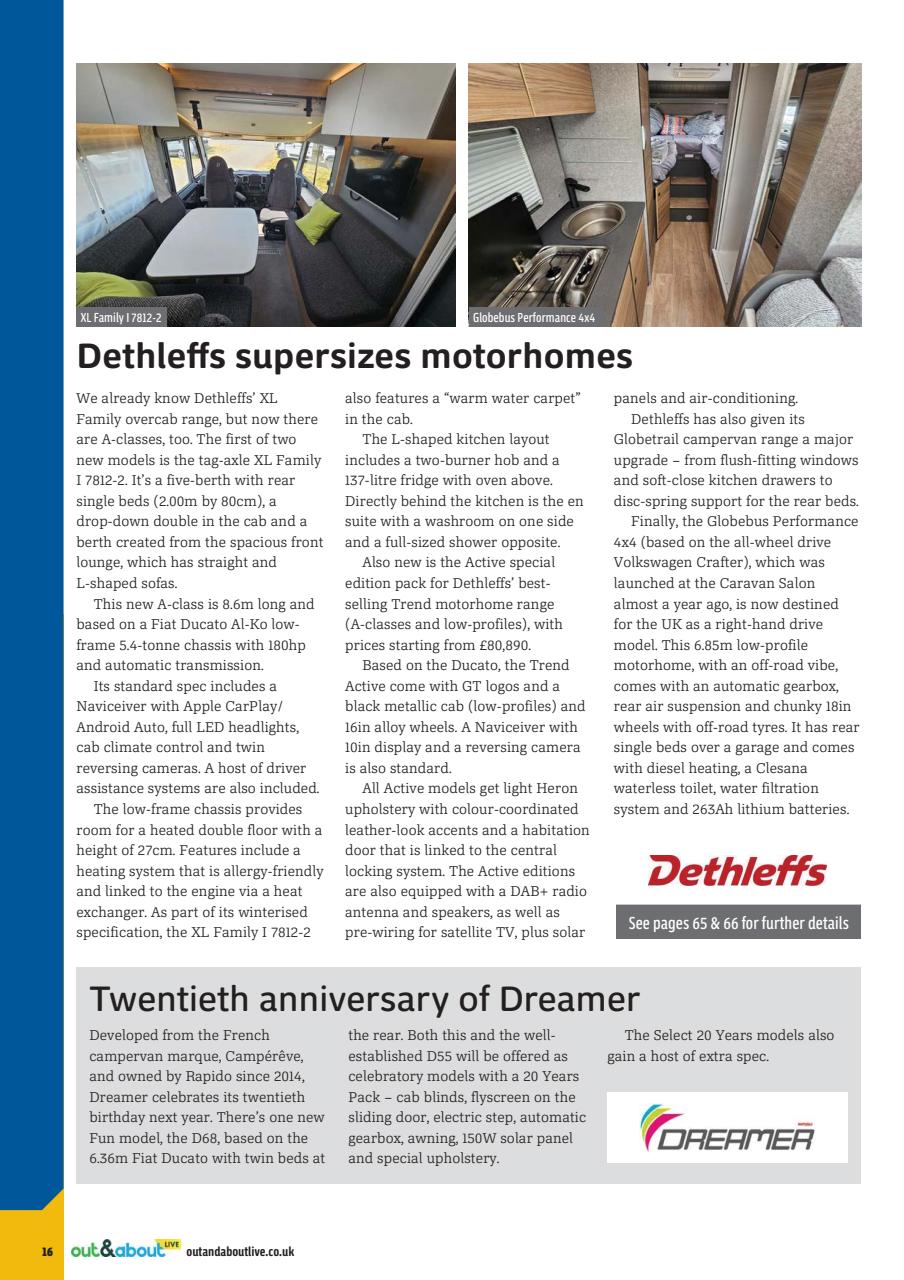 Campervan Preview Pages