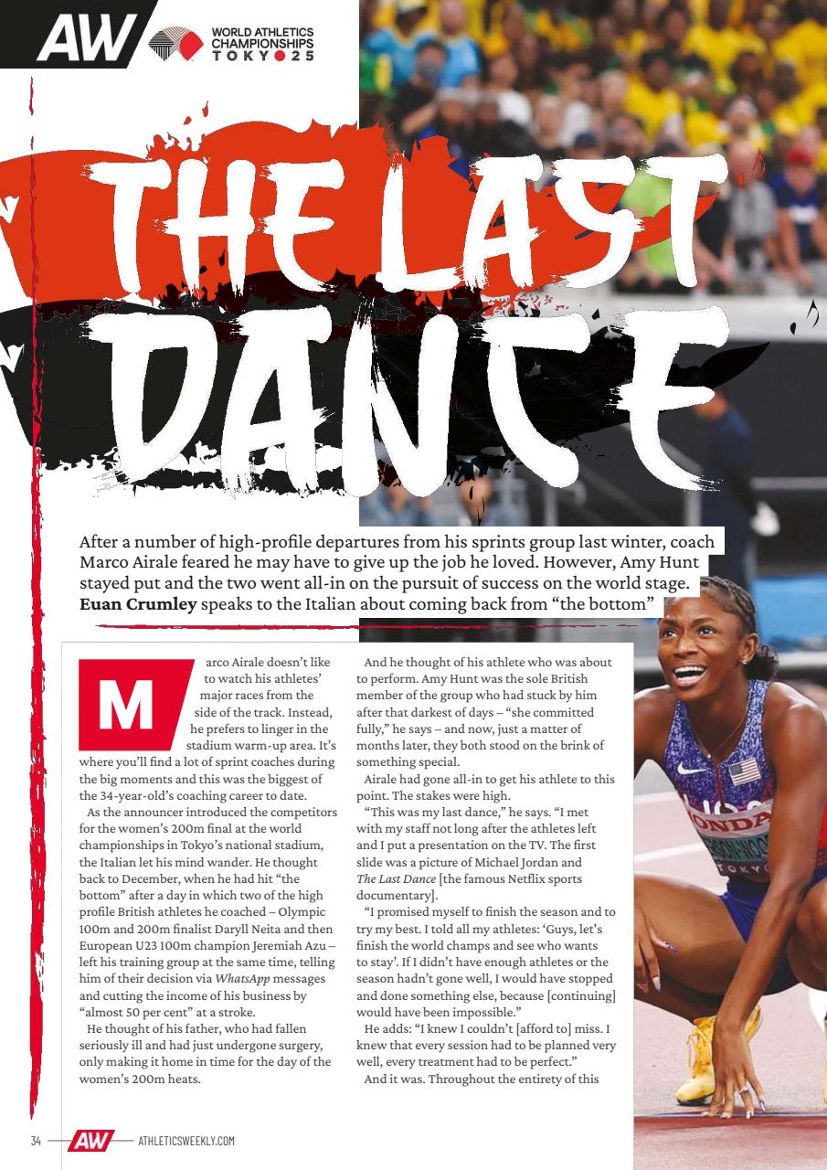 AW – Athletics Weekly Magazine Preview Pages