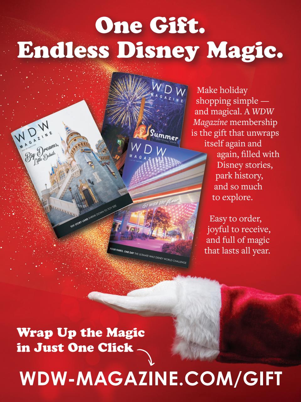 WDW Magazine Preview Pages