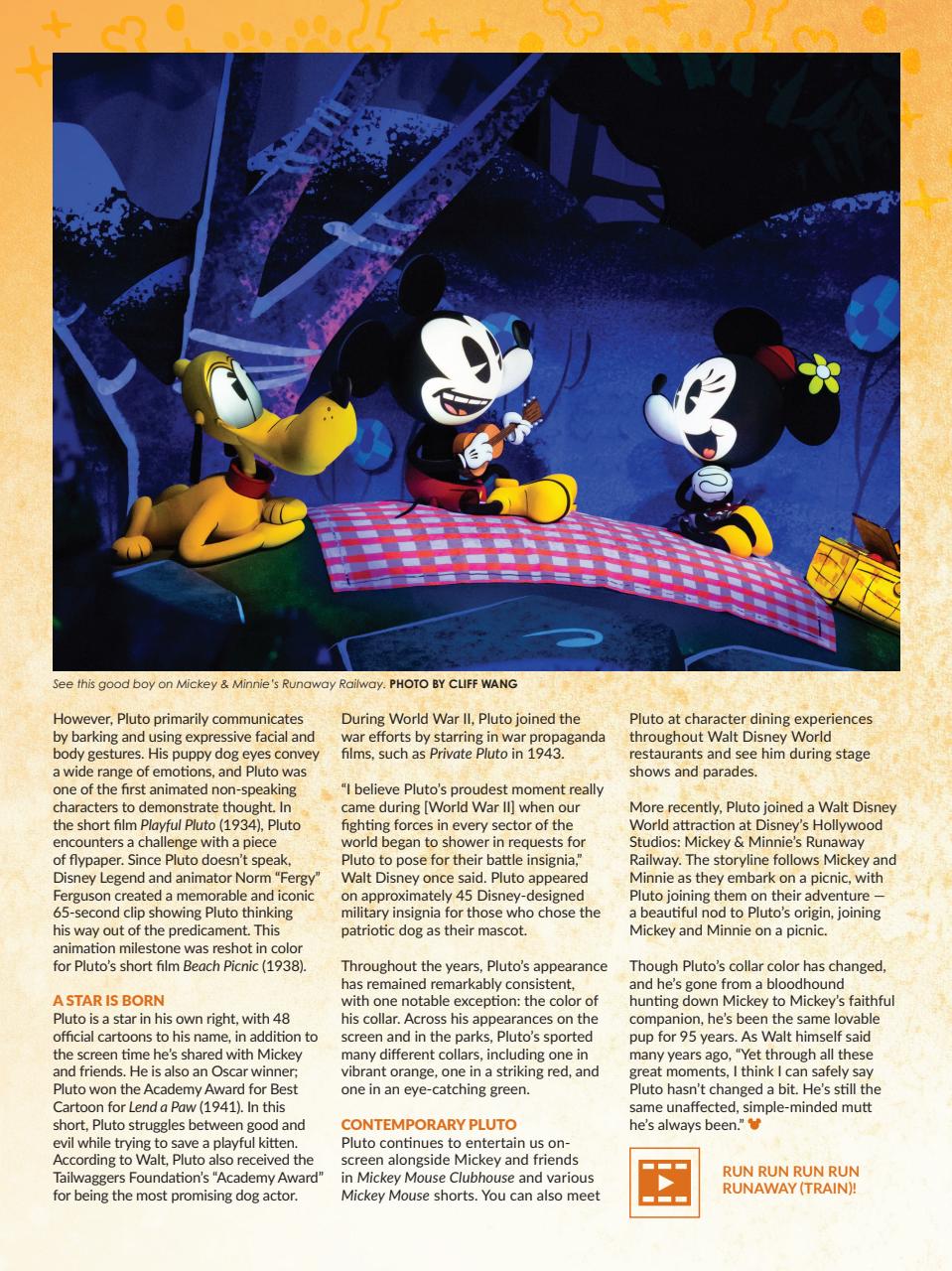 WDW Magazine Preview Pages