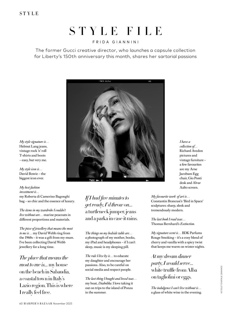 Harper's Bazaar Preview Pages