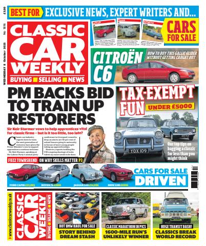 Classic Car Weekly issue 8-Oct-2025