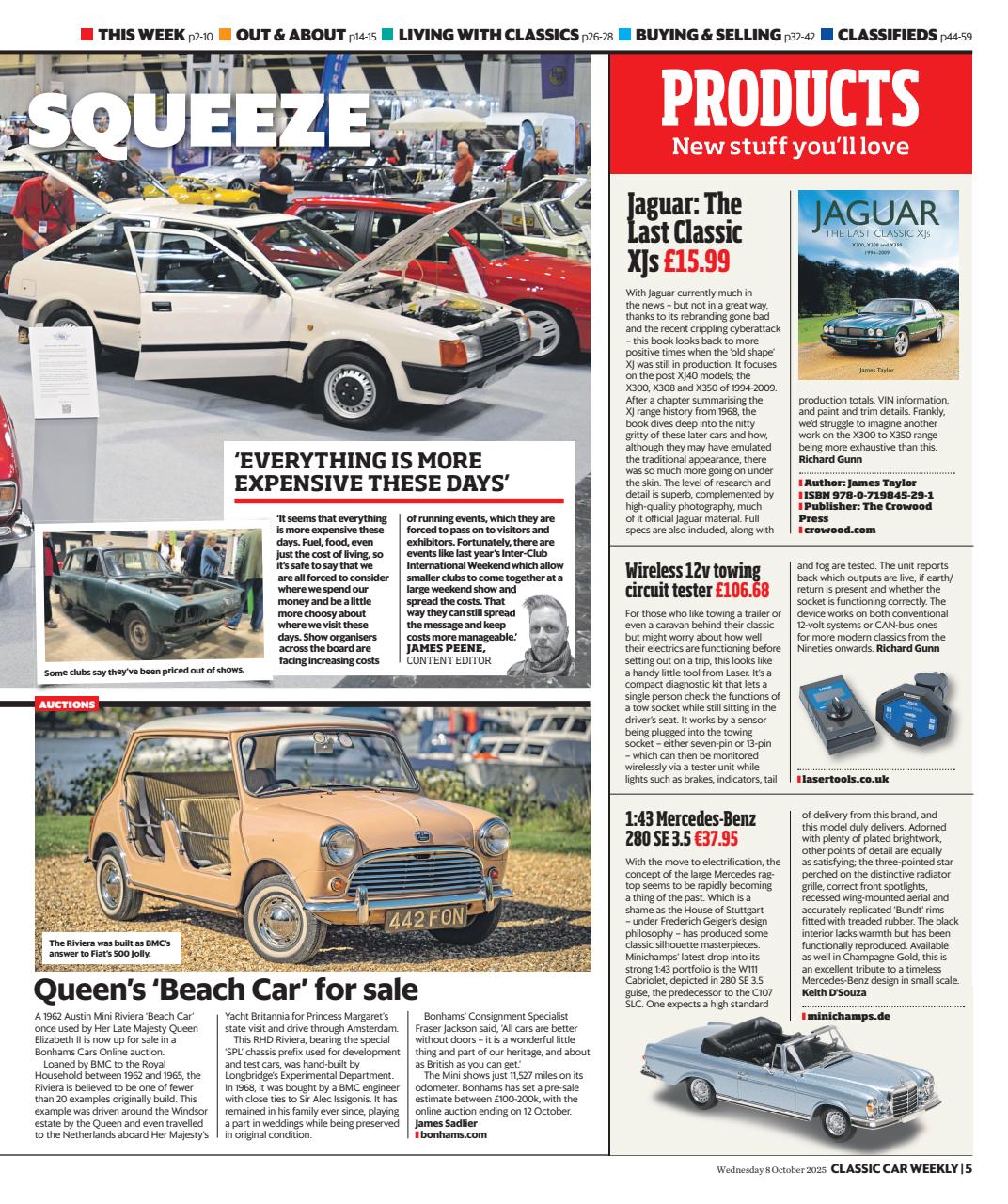 Classic Car Weekly Preview Pages