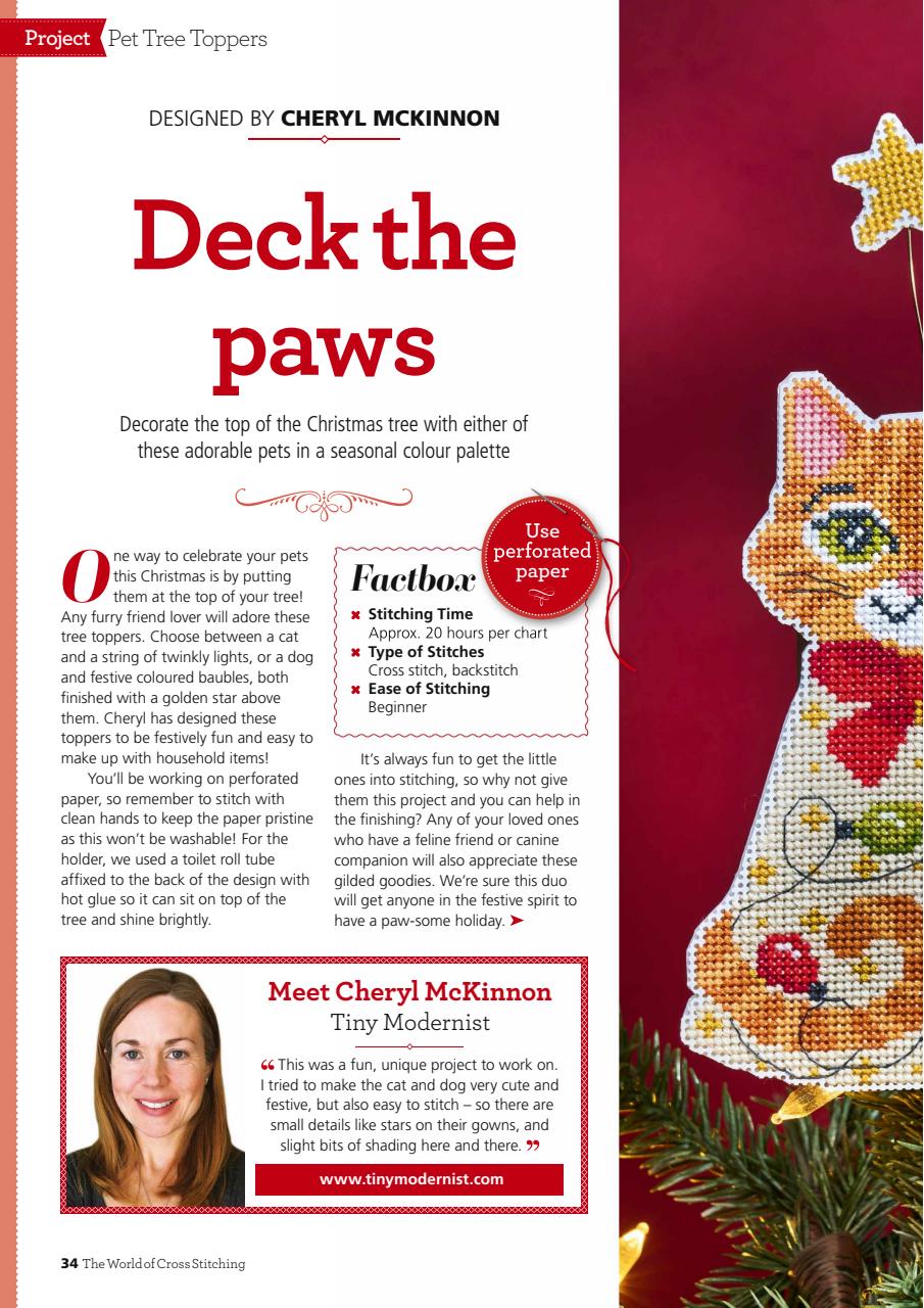 The World of Cross Stitching Preview Pages