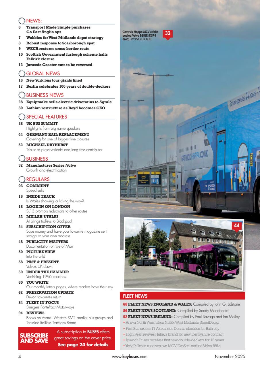 Buses Magazine Preview Pages