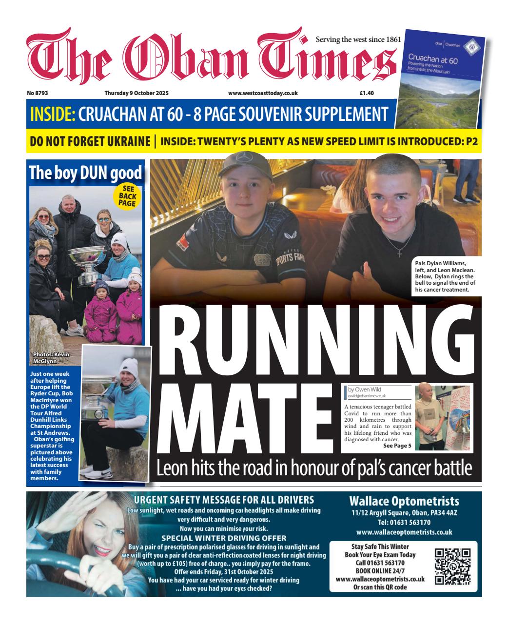 The Oban Times & Lochaber Times Preview Pages