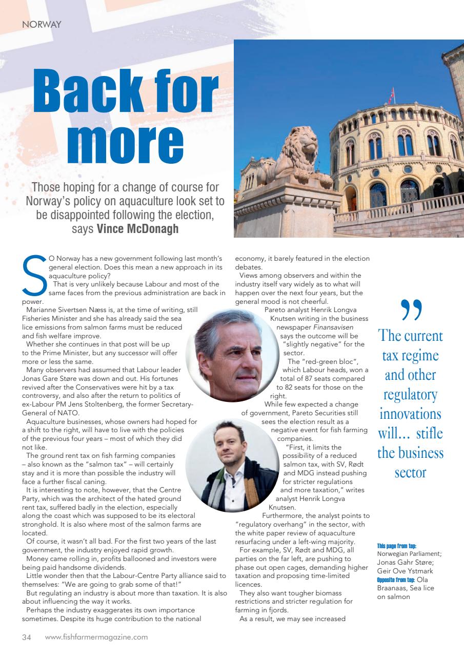 Fish Farmer Magazine Preview Pages