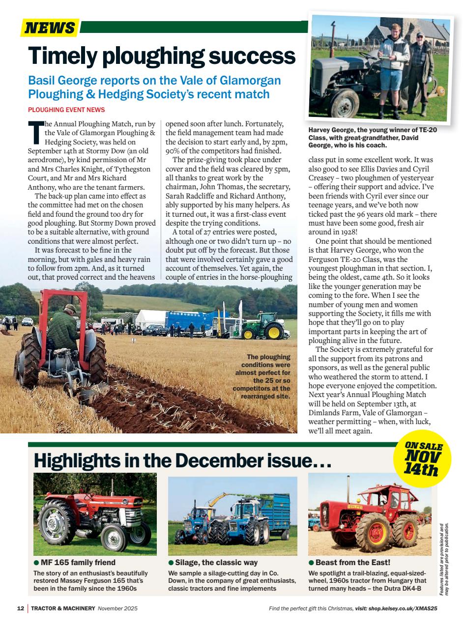 Tractor & Machinery Preview Pages