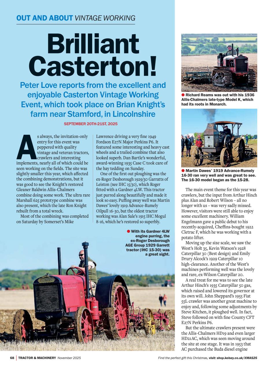 Tractor & Machinery Preview Pages